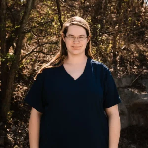 Rebekah Walsh, LVMT of Tri-County Veterinary Clinic.